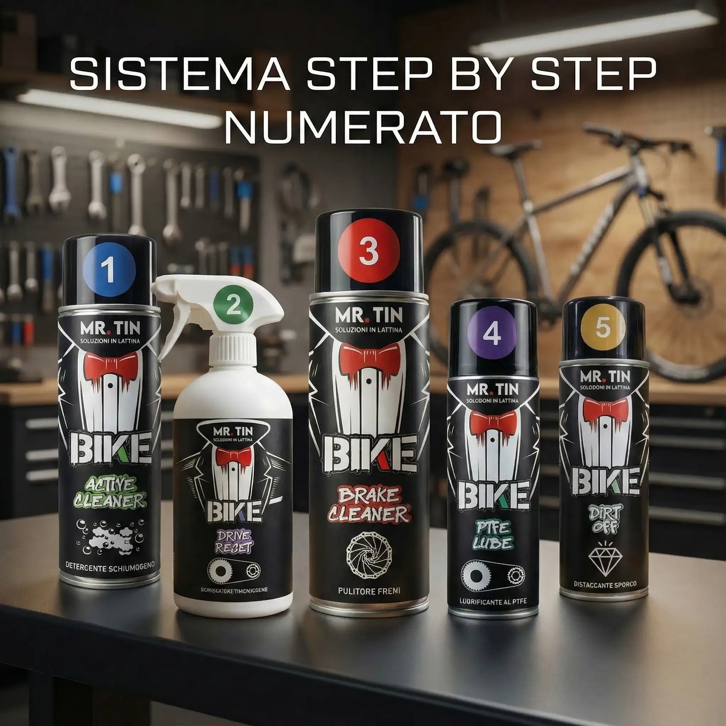 Kit All In 1 | Sistema completo numerato